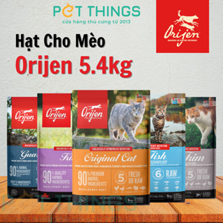 [BAO LỚN 5.4kg] Orijen Thức Ăn Hạt Khô Cho Mèo Original, Six Fish, Fit & Trim, Guardian 8 cho mèo con, mèo lớn