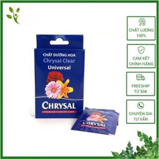 100 Dưỡng hoa lâu tàn Chrysal, chất dưỡng hoa tươi lâu không gây thối nước