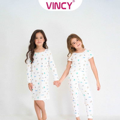 Bộ Đồ Thun Dài Cho Bé Vincy KTD020W31