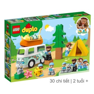 Lego Duplo 10946 chính hãng Xe cắm trại gia đình - Đồ chơi xếp hình