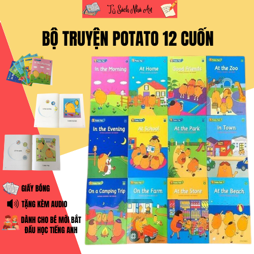 Sách - Bộ 12 Cuốn Potato Pals Nhà Xuất Bản Kim Đồng | BigBuy360 - bigbuy360.vn