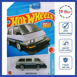 Xe mô hình hot wheels basic 1986 toyota van hcx37. tỷ lệ 1:64.
