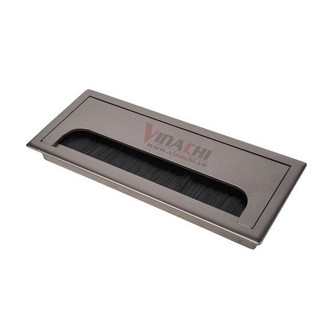 Nắp Luồn Dây Điện Chữ Nhật Nhựa - 1 Cái