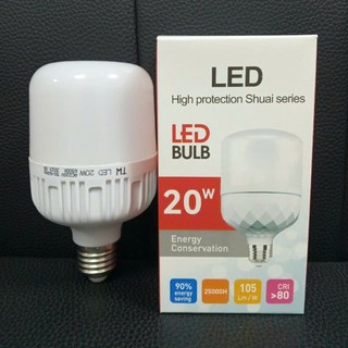Bóng đèn Led Trụ Bulb 20w đui xoáy E27 Công Suất Lớn Siêu Sáng Rẻ bền