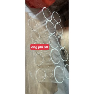 100 ỐNG THỦY TINH PHI 6 DÀI 20CM