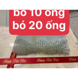 100 ỐNG THỦY TINH PHI 6 DÀI 20CM