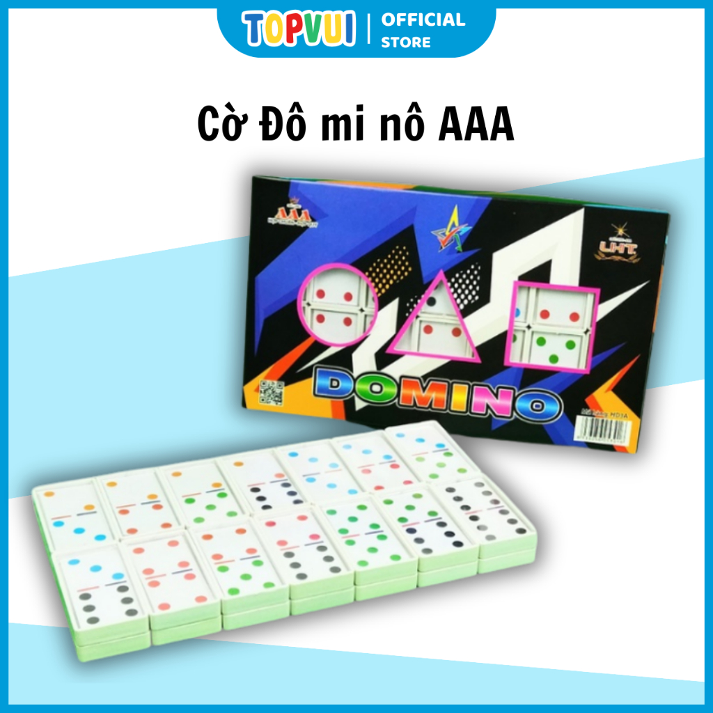 Cờ Domino (Đô mi nô) AAA LIÊN HIỆP THÀNH SQUID GAME Style, Màu trắng ngà, nhỏ gọn