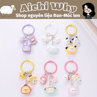 Móc khoá Sanrio đeo balo cặp sách dễ thương