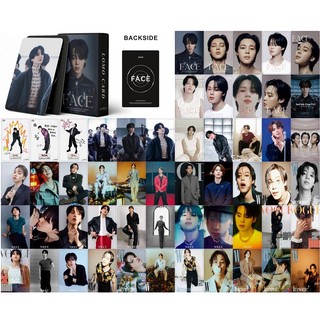 Hộp 55 card jimin face, lomo jimin bts bo góc