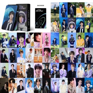Hộp 55 card jin the astronaut, lomo jin bts bo góc
