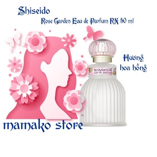 Nước hoa shiseido eau de parfum rx 50ml/hương hoa hồng 4901872338160/nội địa nhật