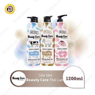 Sữa tắm Thái Lan Beauty Care thơm lâu (Bò, Dê, Hoa Anh Đào) Chai 1200ML