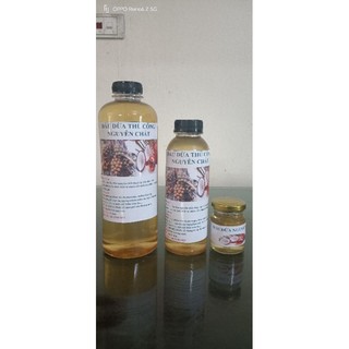 Dầu dừa nấu thủ công chai 1lít giá sỉ