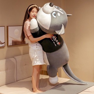 Gối ôm Gấu Bông Chó Husky Mặt Ngáo ANVIHOME Size 80cm-1m5 Siêu To Khổng Lồ, Thú Nhồi Bông Chó Cao Cấp