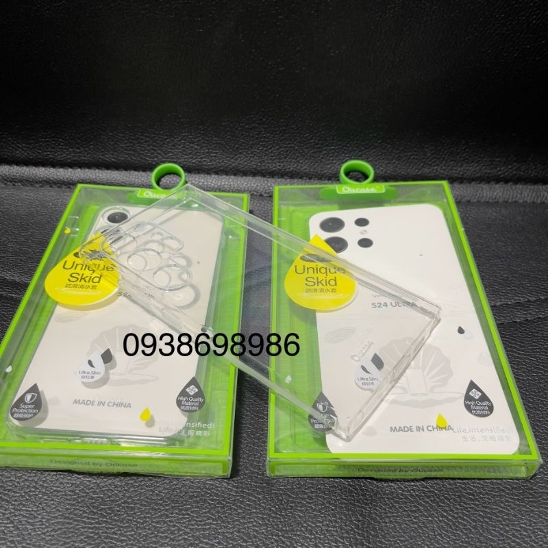 Ốp Vu Case Trong suốt Đủ mã Samsung S24/ S24 +/ S24 Ultra