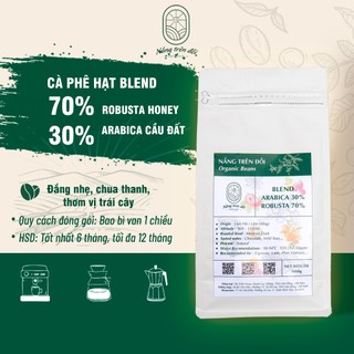 Cà phê BLEND 70% ROBUSTA HONEY : 30% ARABICA CẦU ĐẤT