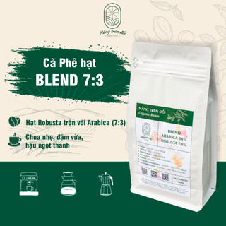 Cà phê Phin truyền thống BLEND Robusta & Arabica (7:3) Tỉ lệ chín >98%