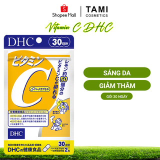 Viên uống Vitamin C DHC Nhật Bản giúp sáng da mờ thâm tăng đề kháng gói 30 ngày TM-DHC-C30