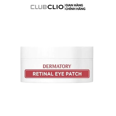 Mặt Nạ Mắt Giảm Nếp Nhăn Dermatory Pro Vita A Retinal Eye Patch (60pcs)