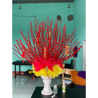 Bình sứ Bình ly cắm tầm xuân