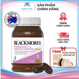 TEM CHÍNH HÃNGDATE MỚI Vitamin Bầu Blackmores Pregnancy & Breast Feeding