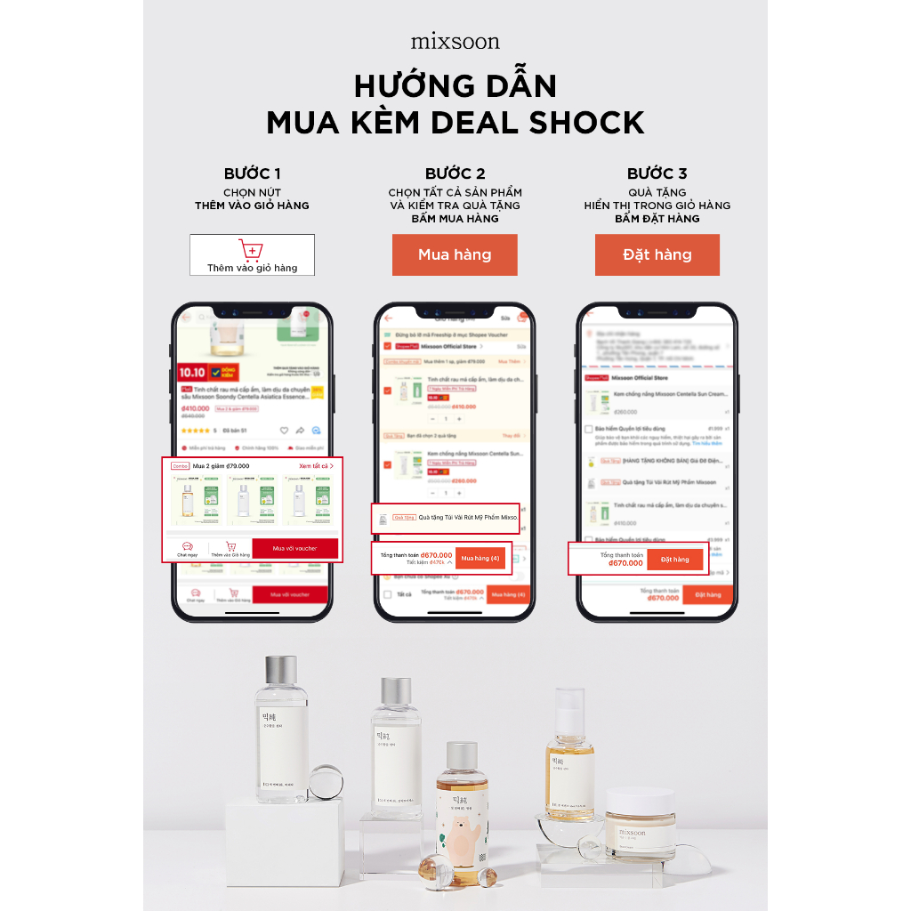 Nước hoa hồng  rau má và ceramide khóa ẩm, làm dịu da Mixsoon Master Soft Toner 150ml