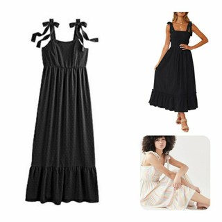 Đầm maxi xuất dư