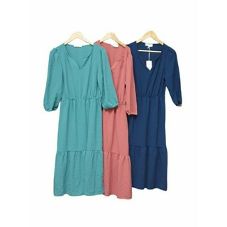 (Size S)  Đầm maxi xuất dư