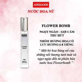 Nước hoa nữ ANHANH FLOWER  - Mùi hương gợi cảm ngọt ngào, thu hút - Lưu hương 6-8 giờ