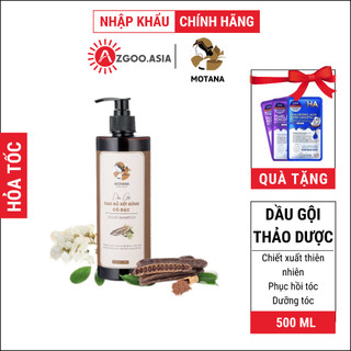  Dầu Gội Bồ Kết Motana , Giúp Dưỡng Tóc Mượt Mà, Phục Hồi Tóc Hư Tổn Và Ngăn Rụng Tóc (AZGoo chính hãng)
