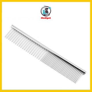 Lược Inox Chải Lông Gỡ Rối Cho Thú Cưng Chó Mèo - Medipet