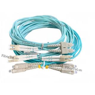 Dây nhảy quang sc - lc multimode om3 duplex 3.0 3m