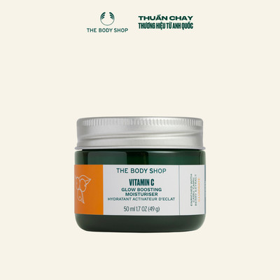 Kem Dưỡng Sáng Da Mặt Vitamin C Glow Boosting Moisturiser 50ML The Body Shop