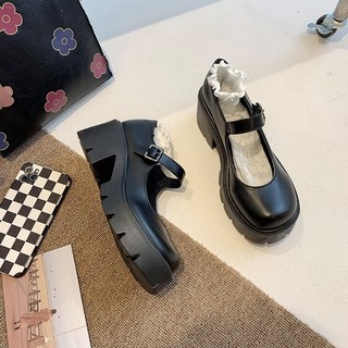  GIÀY MARY JANE KHÓA CÀI THỜI TRANG ĐẾ CAO 5,5CM SIÊU XINH - L10