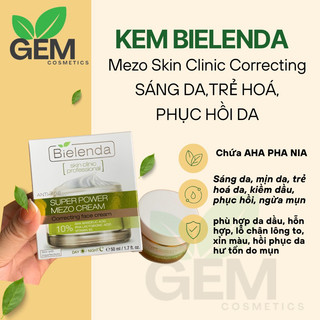 Kem dưỡng trẻ hóa da Bielenda Skin Clinic xanh lá