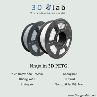 nhựa in 3D PETG made in Vietnam