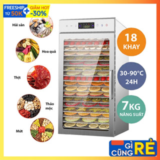 Máy sấy hoa quả DEHYDRATOR 1000W 18 tầng đa năng sấy khô dẻo các loại thực phẩm