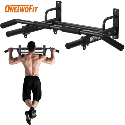 OneTwoFit Xà Đơn Pull-up xà ngang trong nhà Xà Đơn Đa Năng Treo Tường