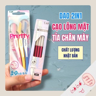 Dao Cạo Lông Mặt & Chân Mày Nữ Kai Razor Nhật Bản