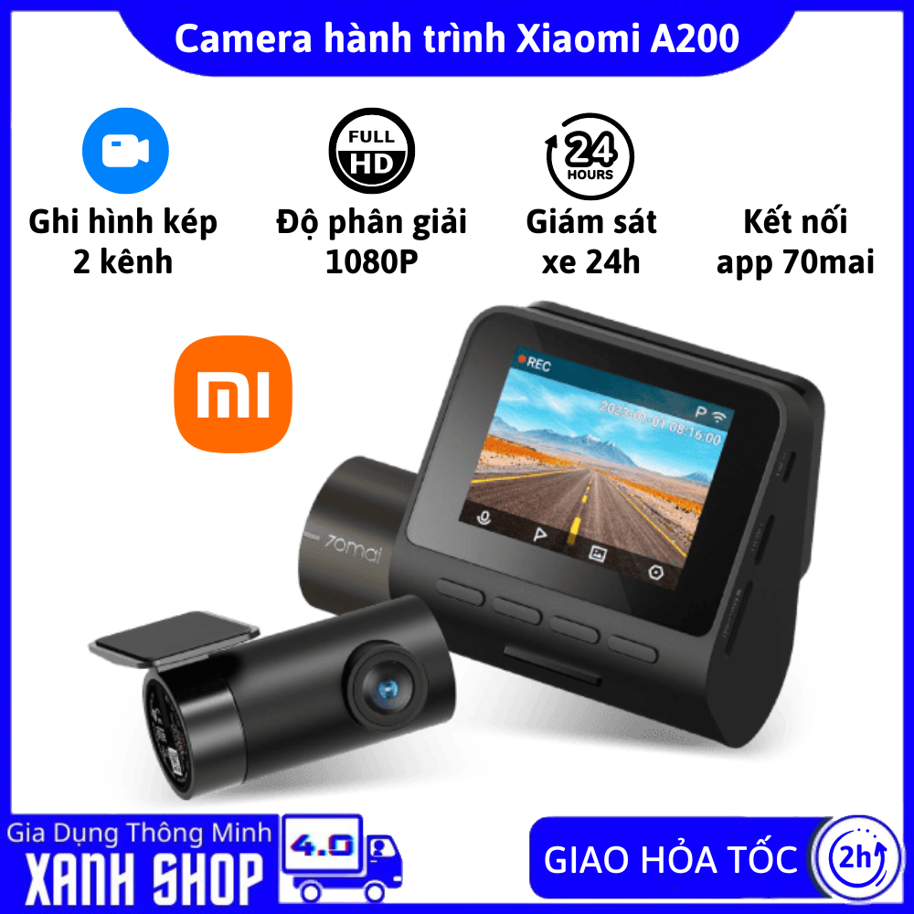 Camera Hành Trình Ô Tô Xiaomi A200