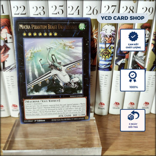 Thẻ bài yugioh chính hãng Mecha Phantom Beast Dracossack – Rare