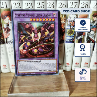 Thẻ bài yugioh chính hãng Starving Venom Fusion Dragon – Common