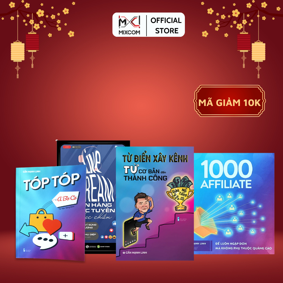 Sách Combo Hành Trình Triệu Đô tác giả Cấn Mạnh Linh