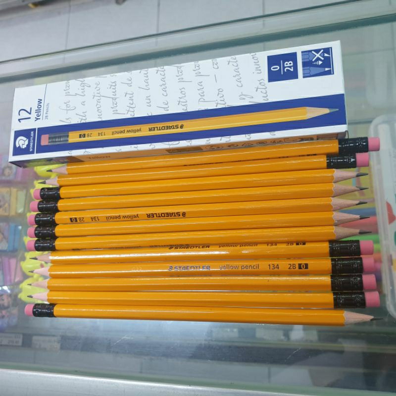 Bút chì chuốt 2B thân gổ Staedtler 134-2B