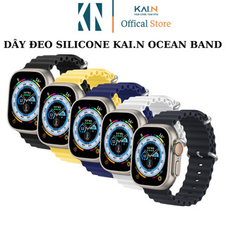  Dây Đeo Thay Thế Bơi Lặn Kai.N Sport Cho Đồng Hồ Thông Minh Apple Watch Ultra 49mm Series 9 8 7 6 5 4 3 Khóa Thép Cao Cấ 