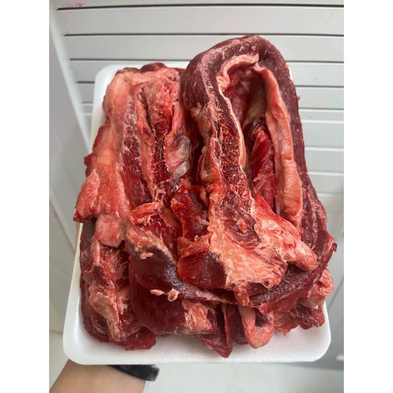 (Giao hỏa tốc TPHCM)Dây sườn bò kho vỉ 1Kg
