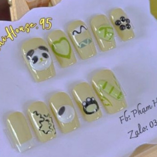 Nailbox thiết kế gấu trúc🐼