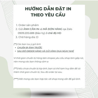 In hình dán, sticker theo yêu cầu