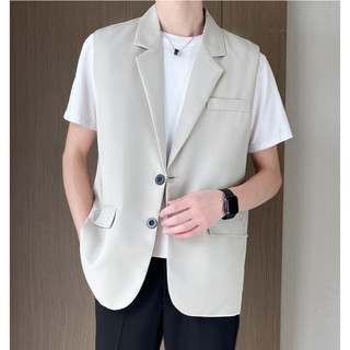 Áo gile nam form rộng phong cách Hàn Quốc năng động trẻ trung N47