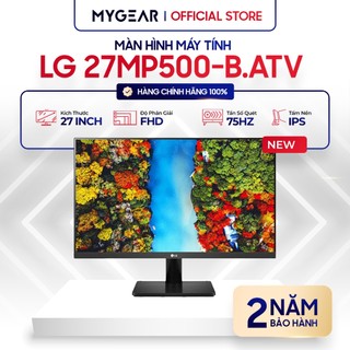 Màn hình máy tính lg 27mp500-b.atv 27" fhd ips 75hz chính hãng- bảo hành 24 tháng